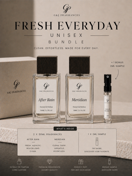 Fresh Everyday Bundle – 2 Clean Fragrances + Bonus Sample