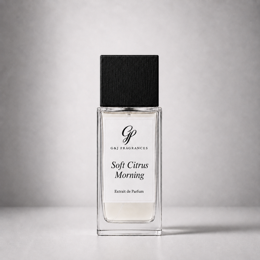 Soft Citrus Morning- Women’s 50mL Extrait de Parfum Pear Neroli Jasmine Fresh Start Uplifting Fragrance G&J Fragrances