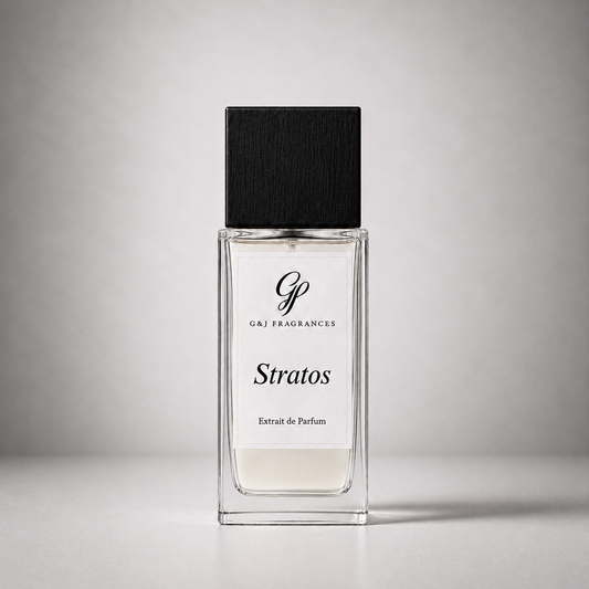 Stratos- Men's 50ml Extrait de parfum bergamont musk and woodsy notes
