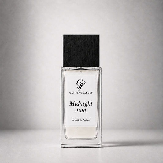 Midnight Jam- Women’s Raspberry Musk Vanilla 50 mL Extrait de Parfum Bold Sweet Slightly Mysterious Fragrance G&J Fragrances
