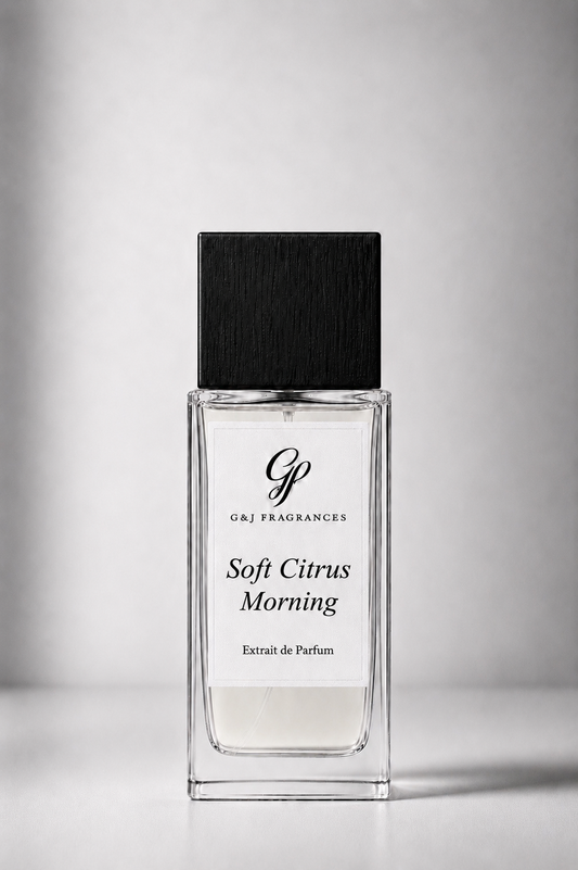 Soft Citrus Morning- Women’s 50mL Extrait de Parfum Pear Neroli Jasmine Fresh Start Uplifting Fragrance G&J Fragrances