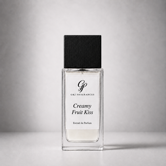 Creamy Fruit Kiss 50mL Sweet Fruity Vanilla Perfume for Women Long Lasting Everyday Scent Extrait de Parfum G&J Fragrances