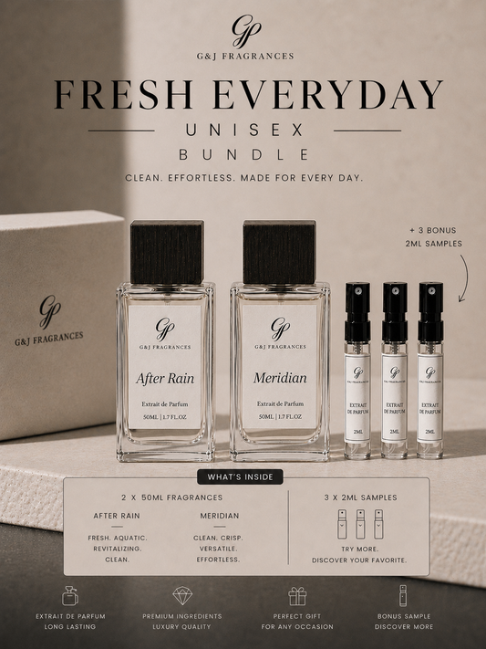 Fresh Everyday Bundle – 2 Clean Fragrances + Bonus Sample