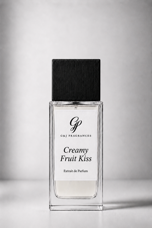 Creamy Fruit Kiss 50mL Sweet Fruity Vanilla Perfume for Women Long Lasting Everyday Scent Extrait de Parfum G&J Fragrances